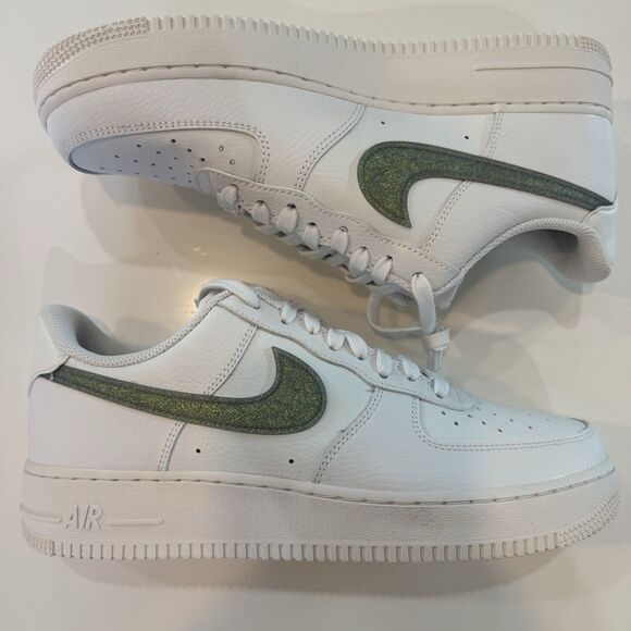 Wmns Air Force 1 \'07 Essential \'Summit White Dusty Sage\' DH4407-101 SIZE 11 NEW